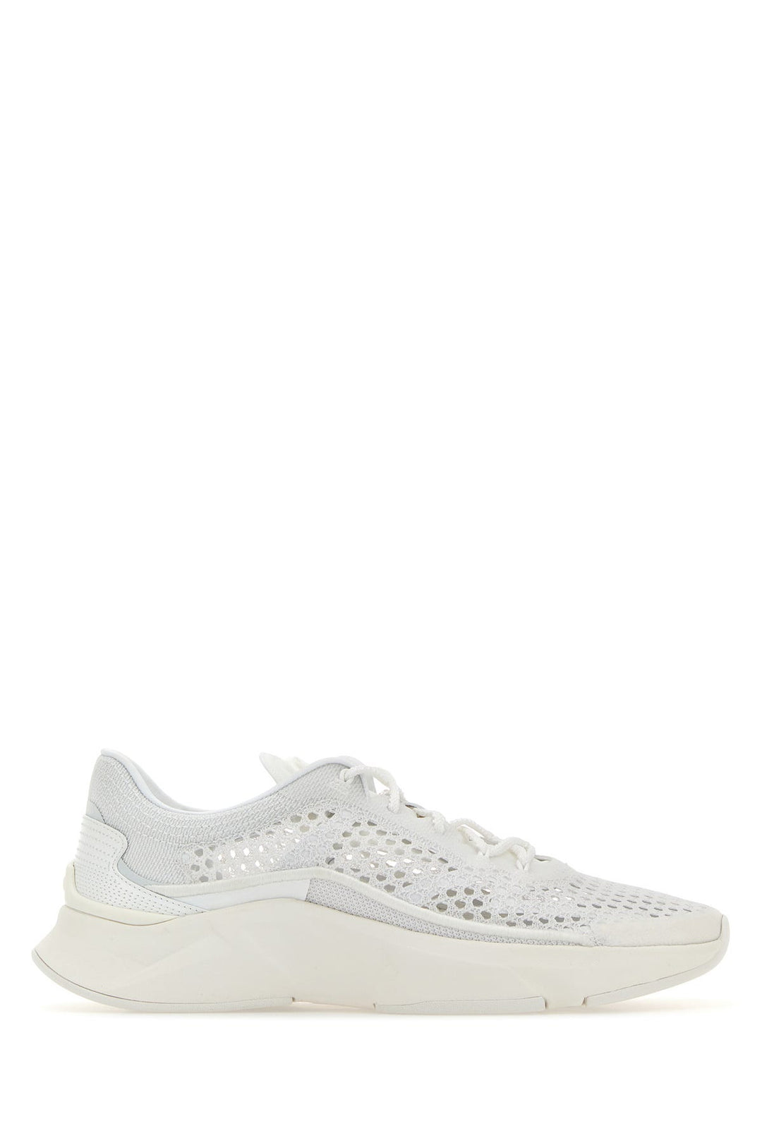 White mesh True Actress sneakers