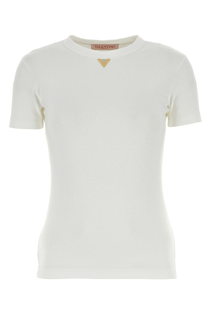 White cotton t-shirt