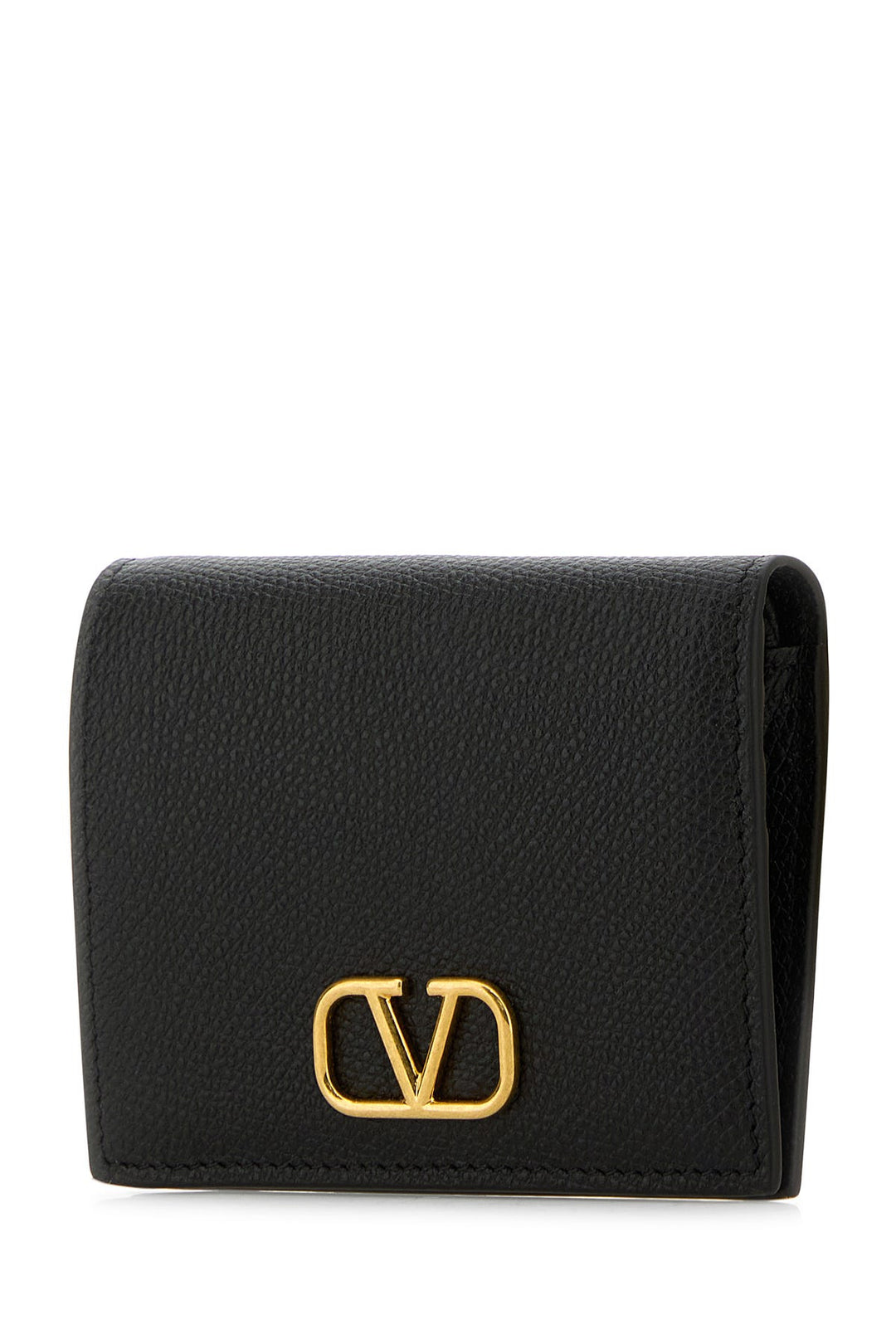 Black leather wallet