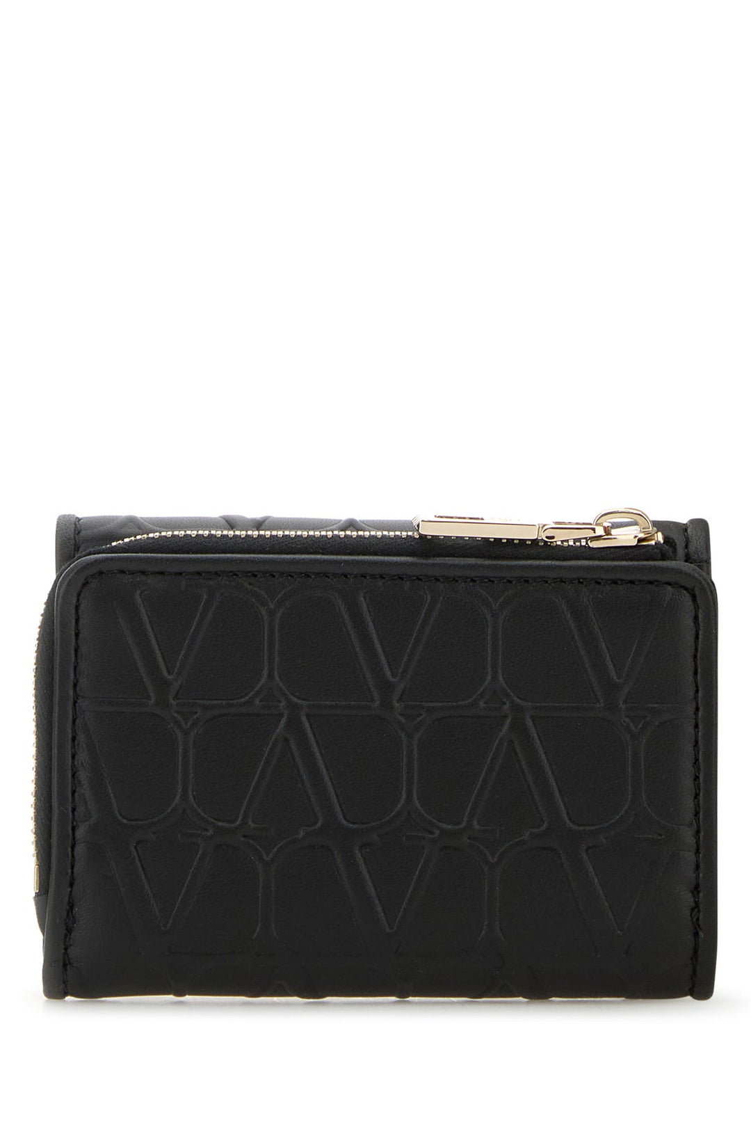 Black leather wallet