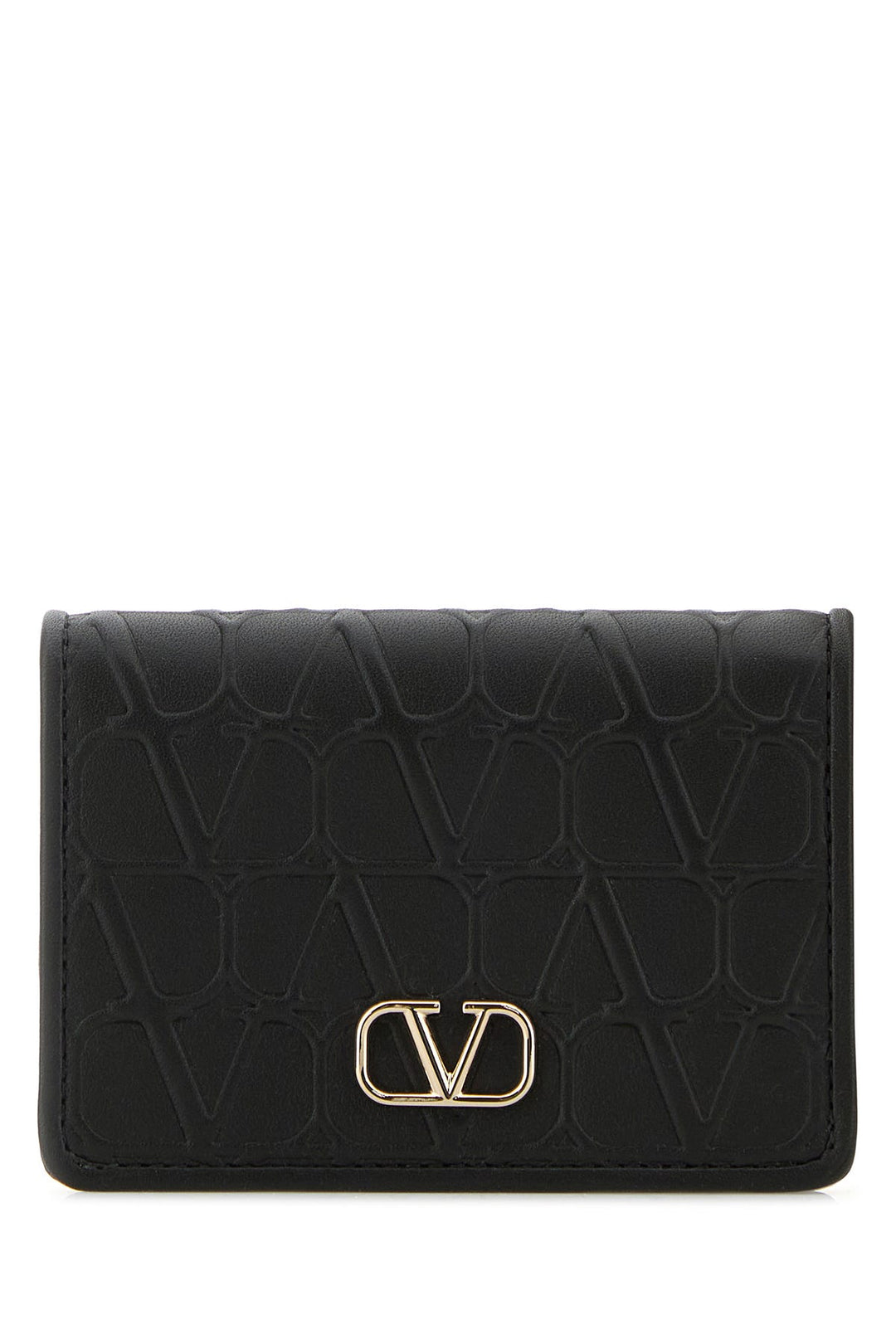 Black leather wallet