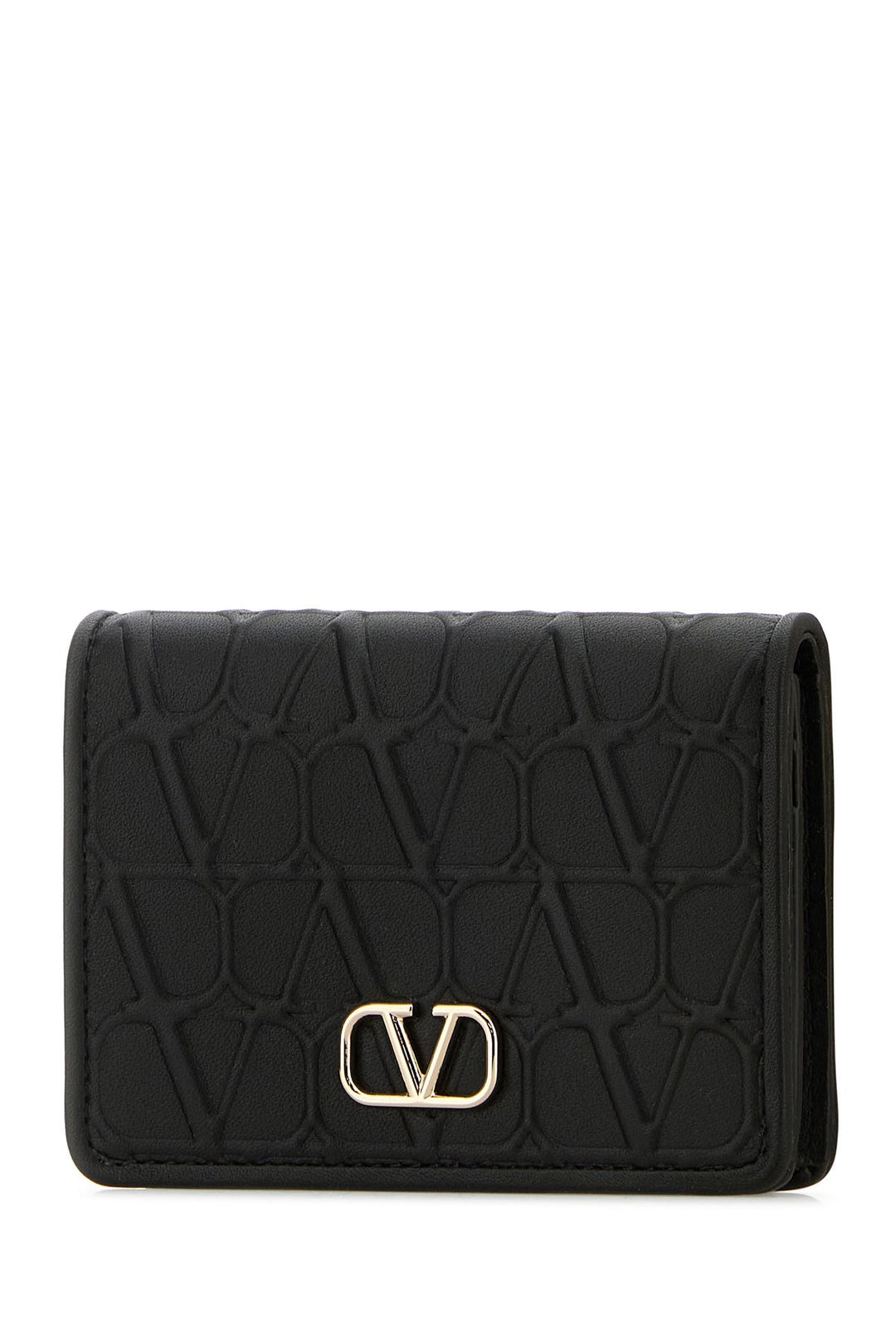 Black leather wallet