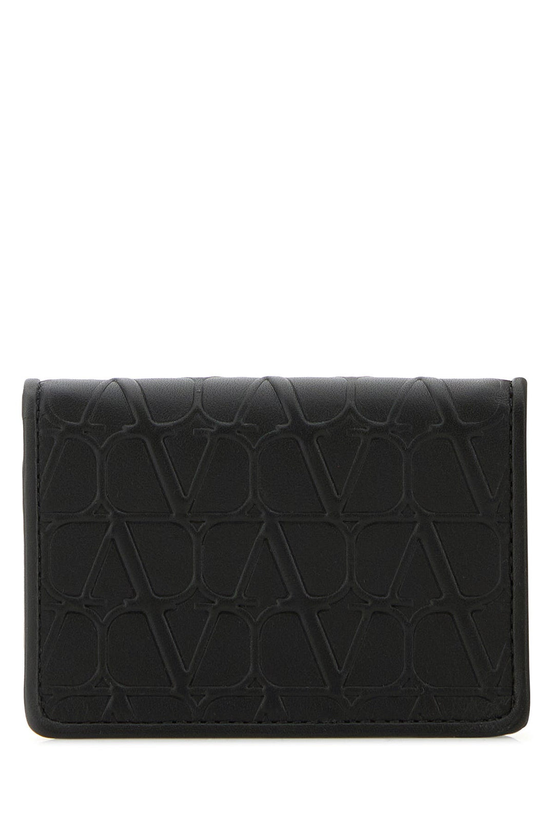 Black leather wallet