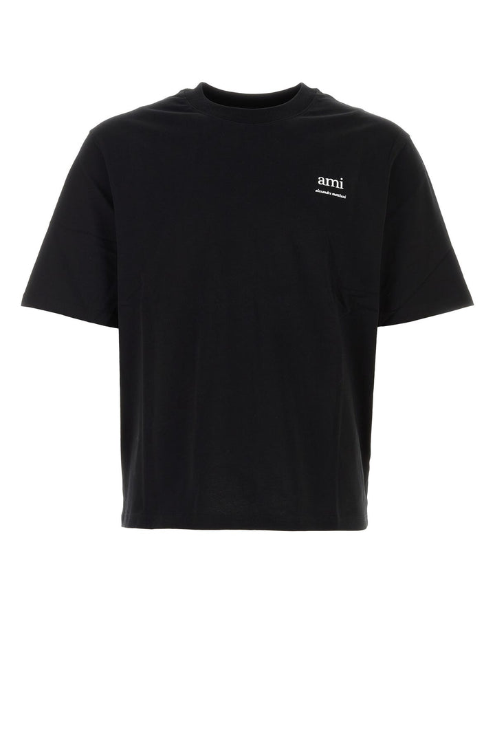 Black cotton t-shirt