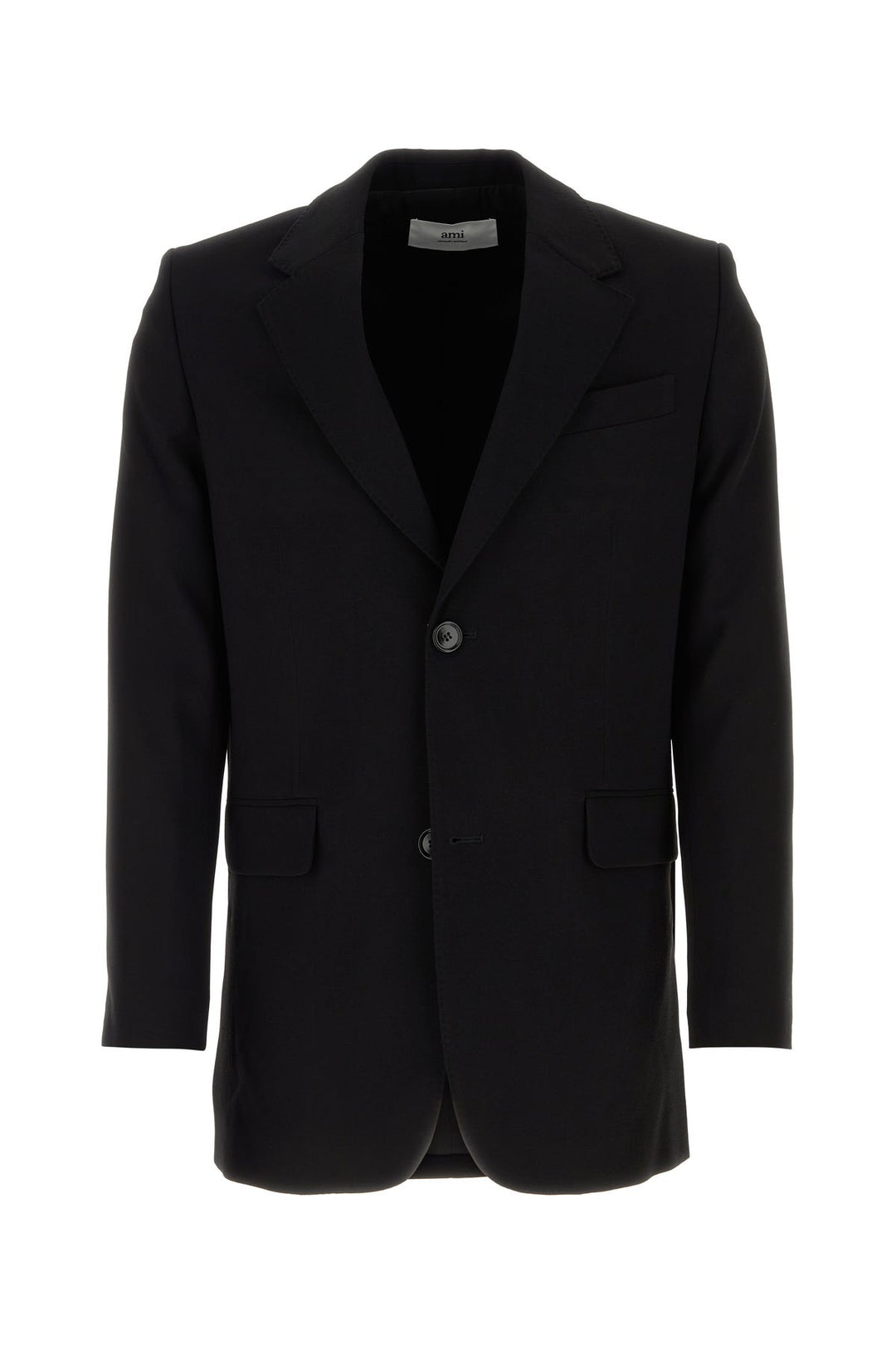 Black wool blazer