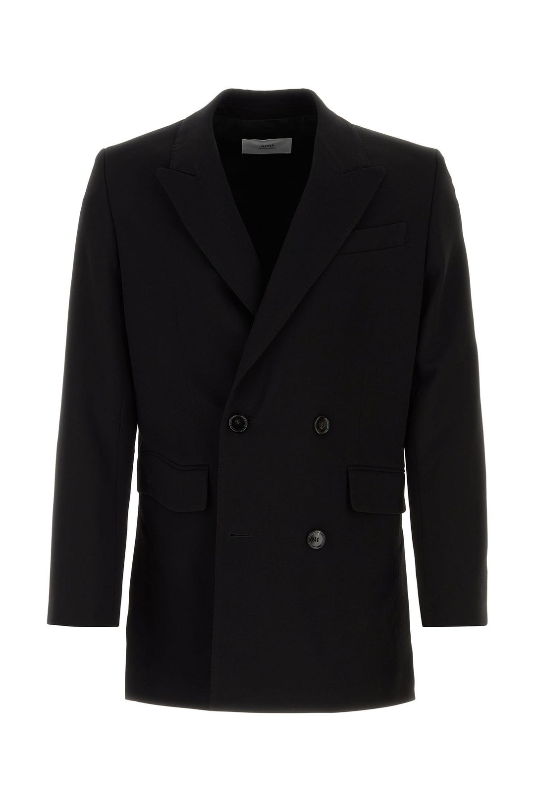 Black wool blazer