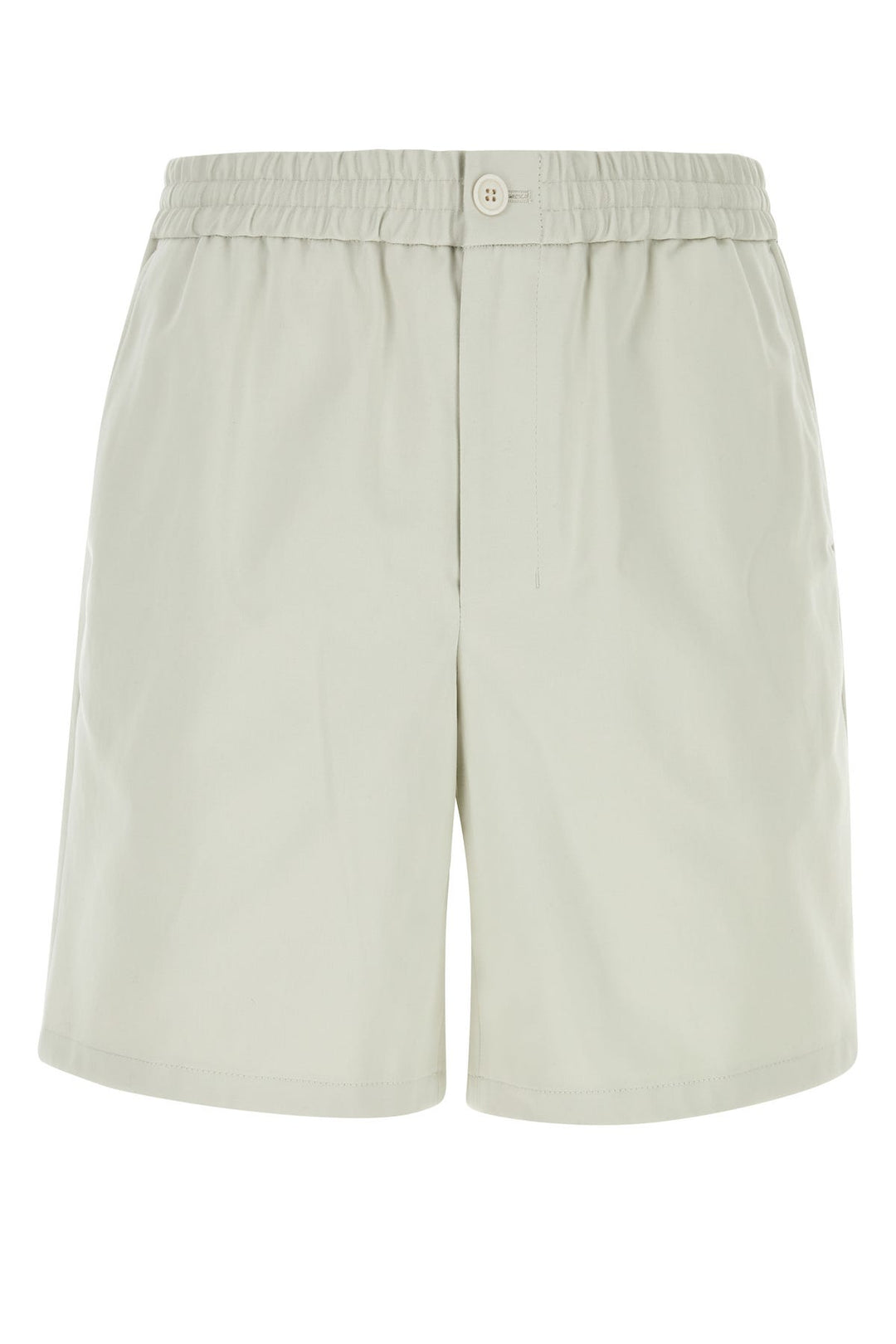 Ivory cotton bermuda shorts