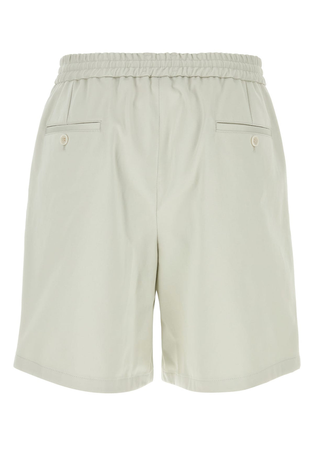 Ivory cotton bermuda shorts