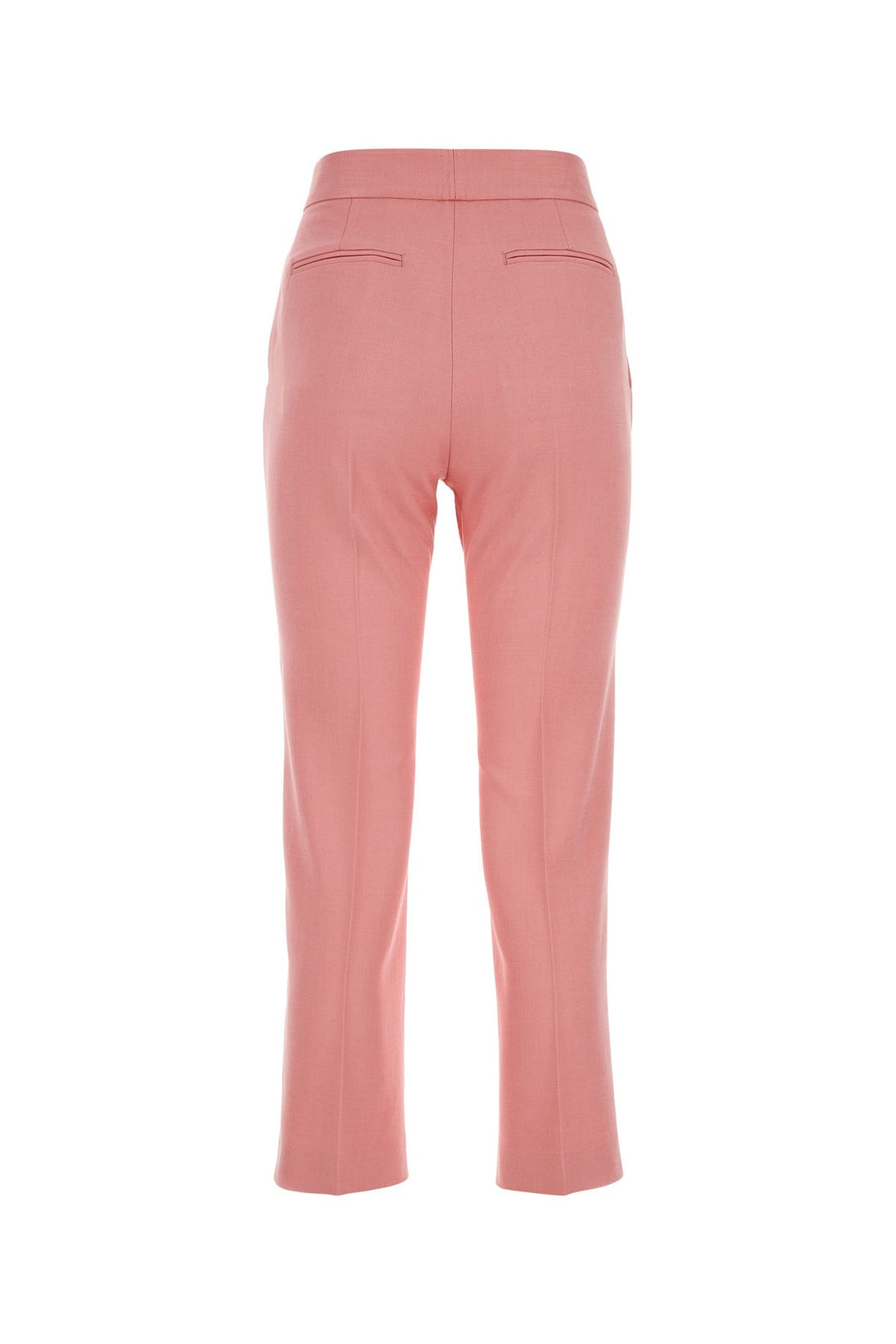 Pink viscose blend pant