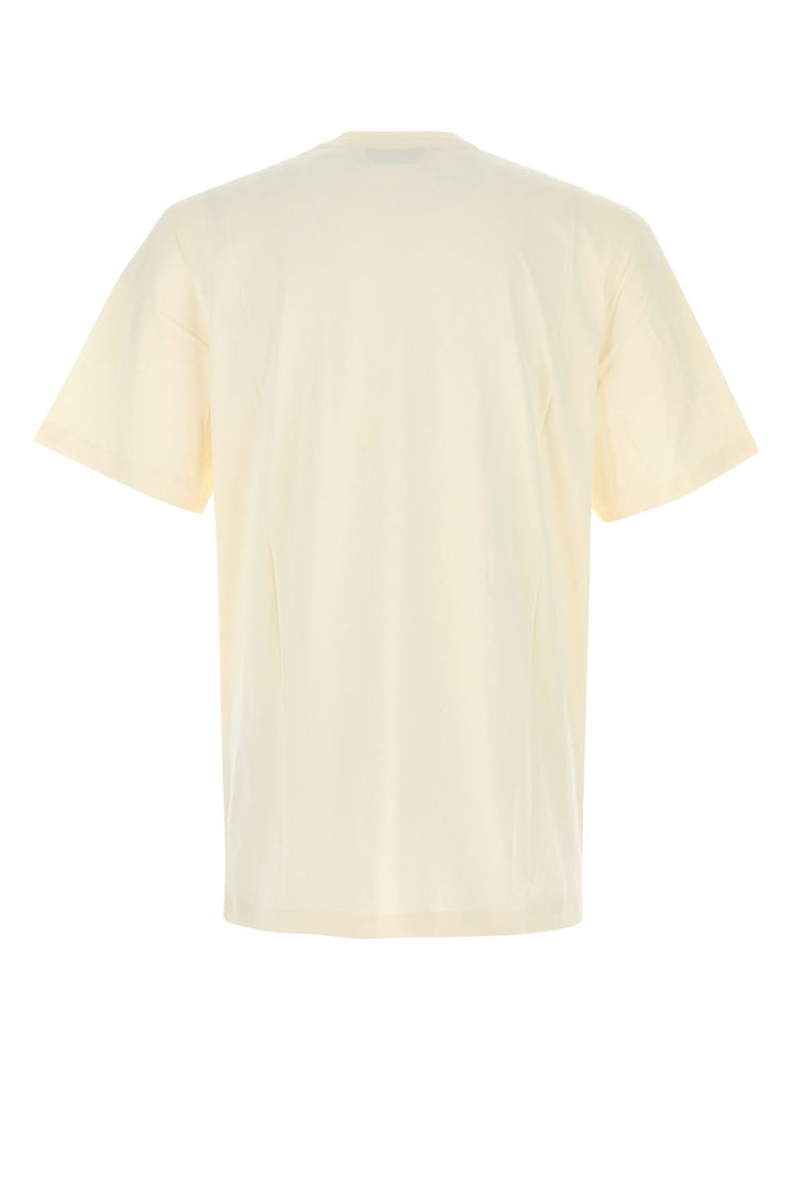 Cream cotton t-shirt