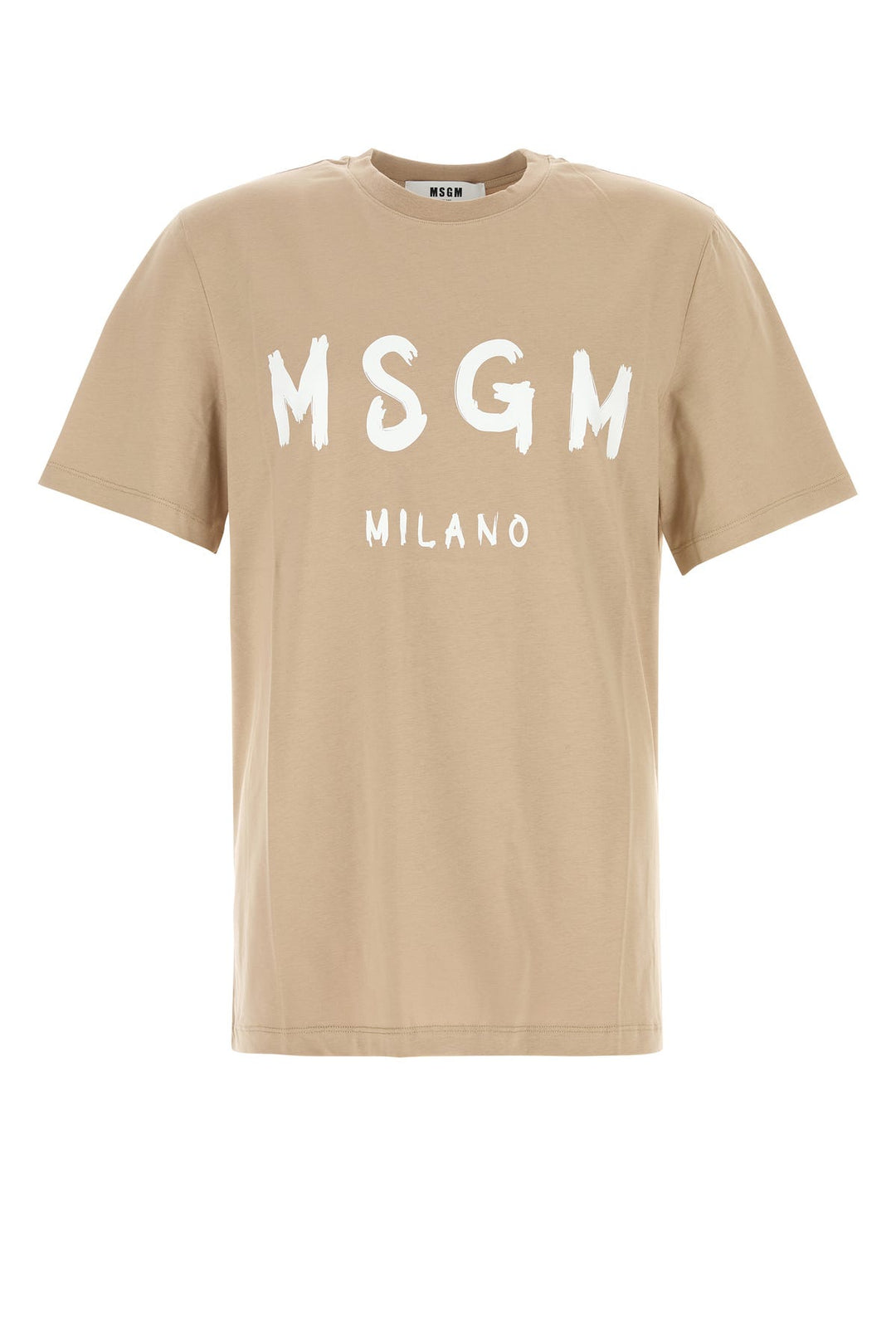 Beige cotton t-shirt