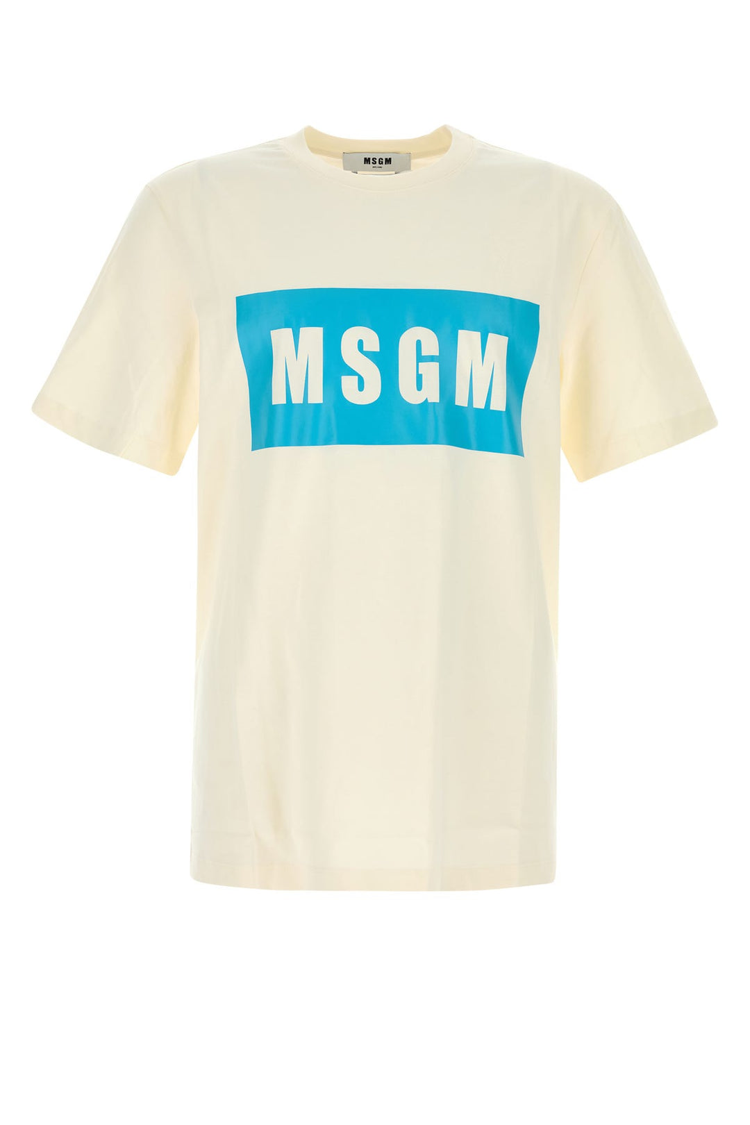 Cream cotton t-shirt