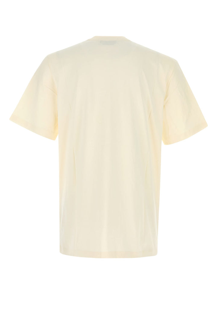 Cream cotton t-shirt