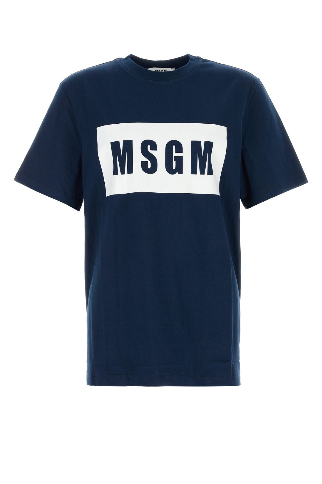 Navy blue cotton t-shirt