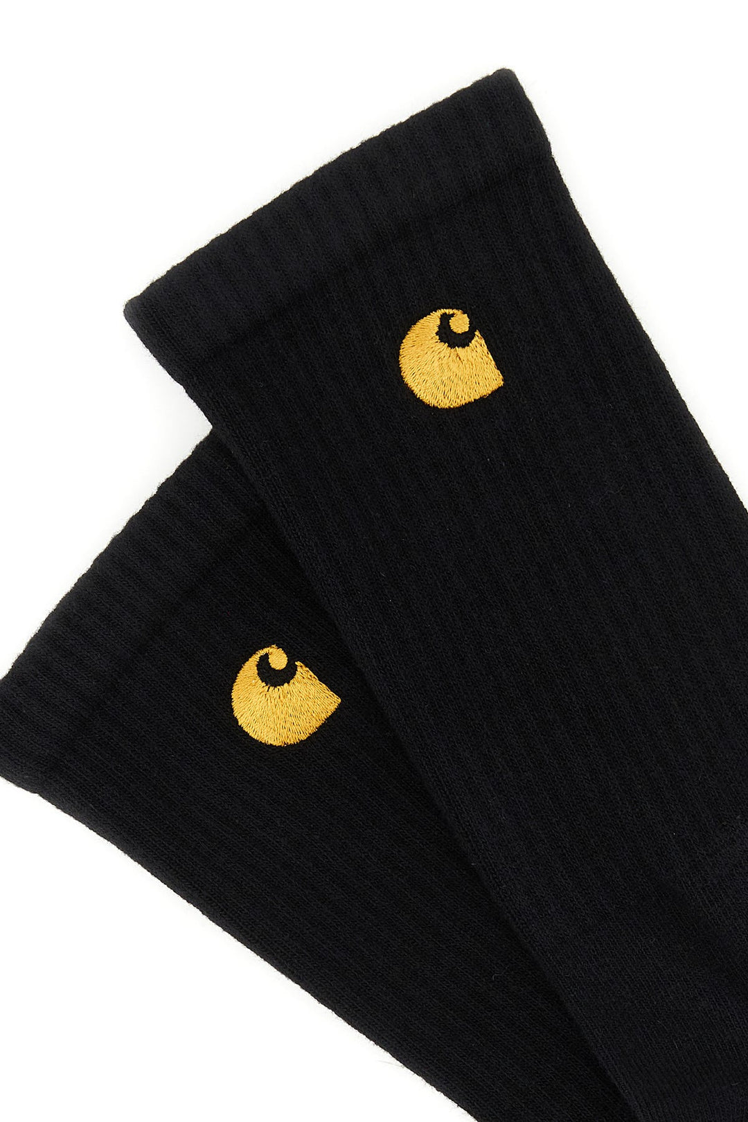 Black stretch cotton blend Chase Socks