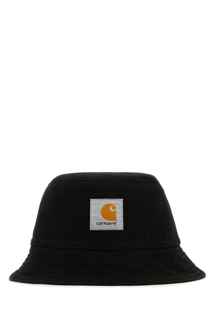 Black cotton Bayfield Bucket Hat