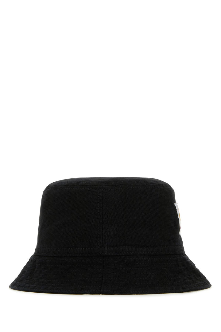 Black cotton Bayfield Bucket Hat