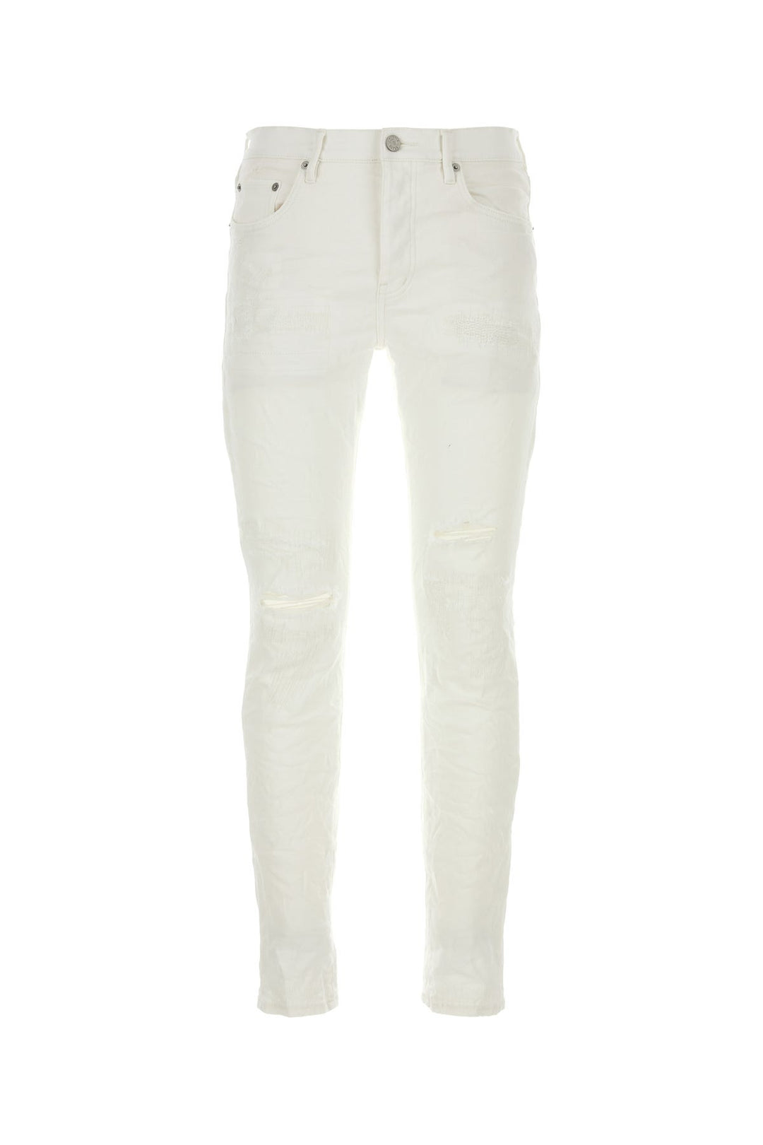 White denim P001 jeans