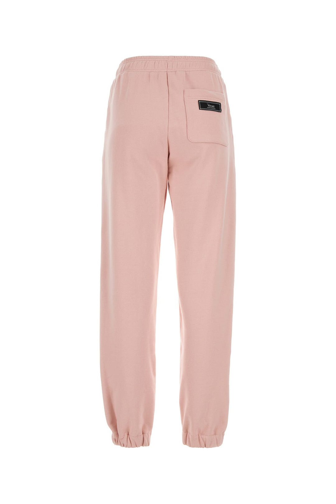 Pink cotton joggers