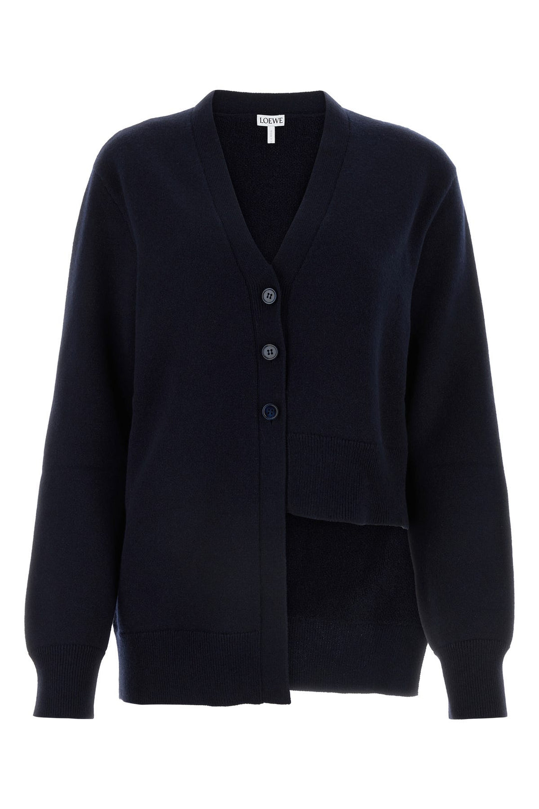 Midnight blue cashmere cardigan