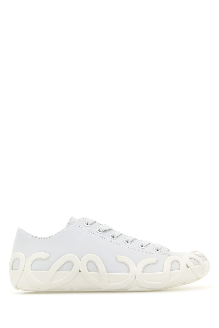 White nubuk Rise sneakers