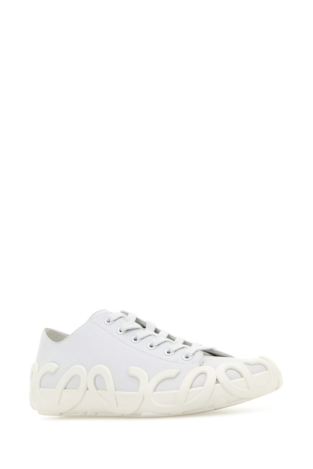 White nubuk Rise sneakers