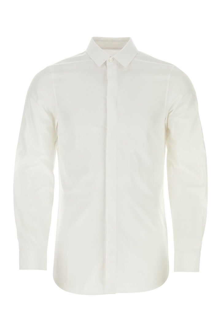 White poplin shirt