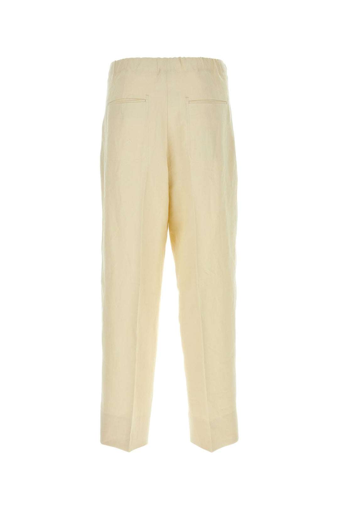 Sand linen pant