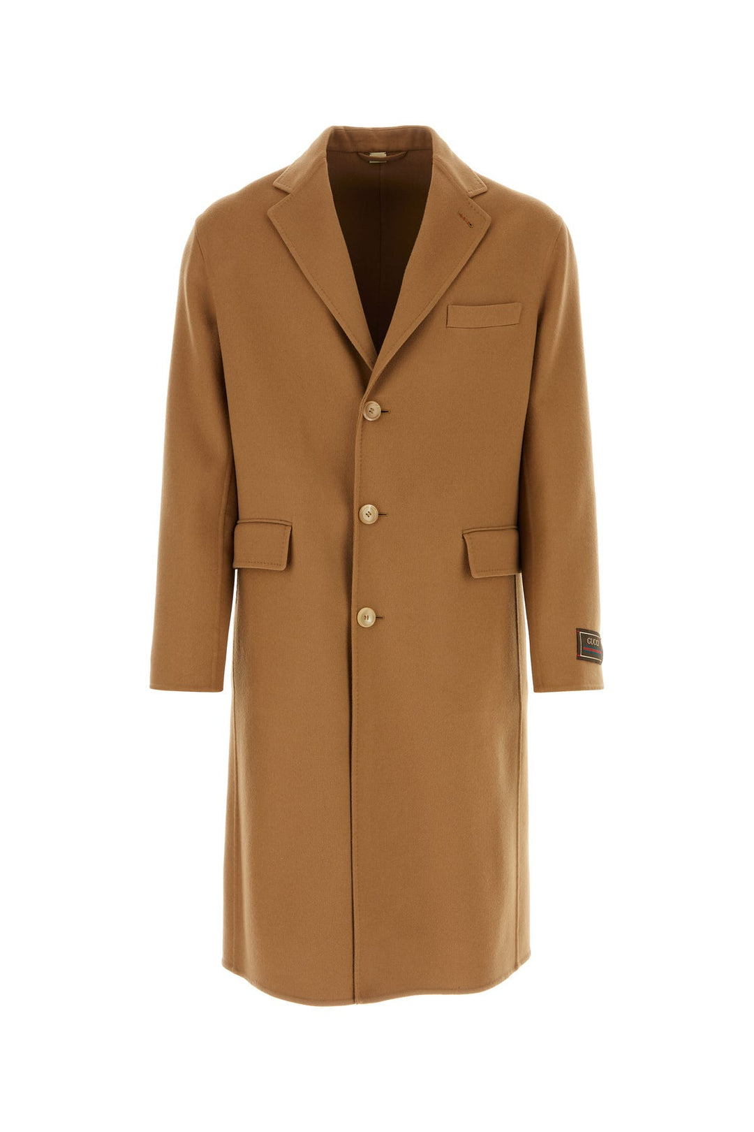 Camel wool blend coat