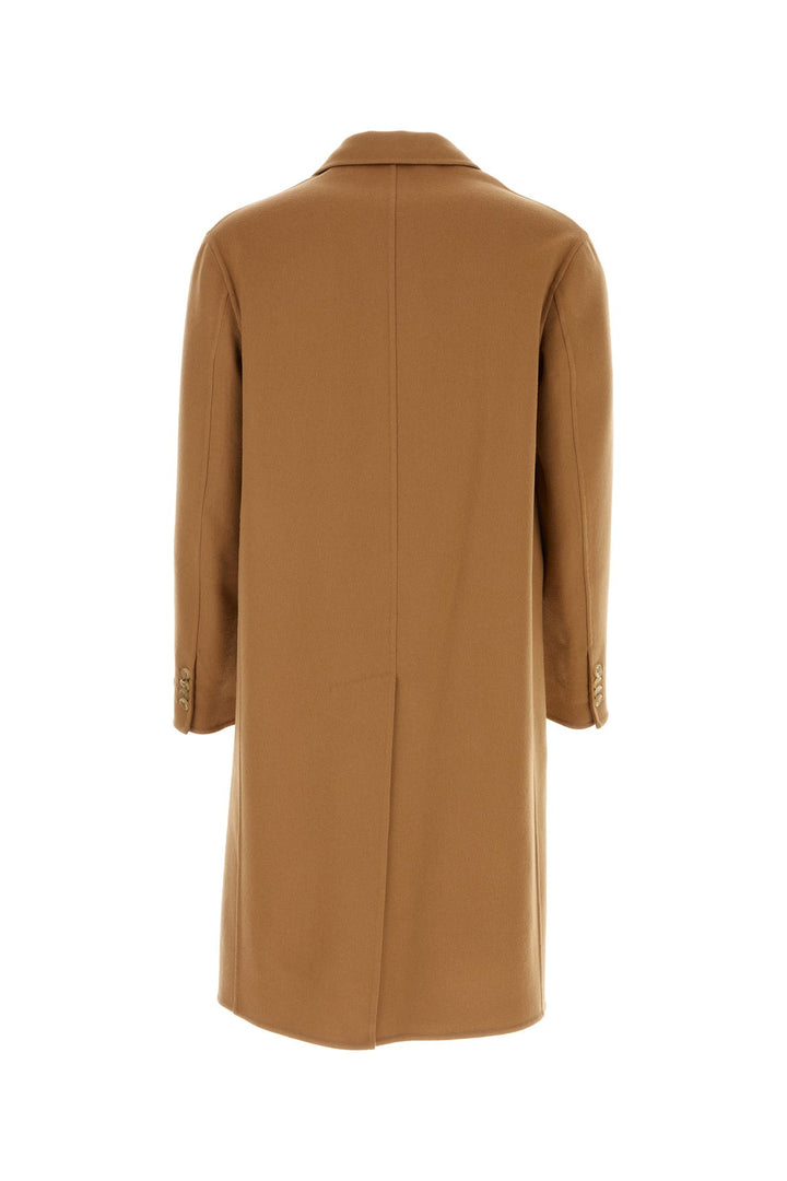 Camel wool blend coat