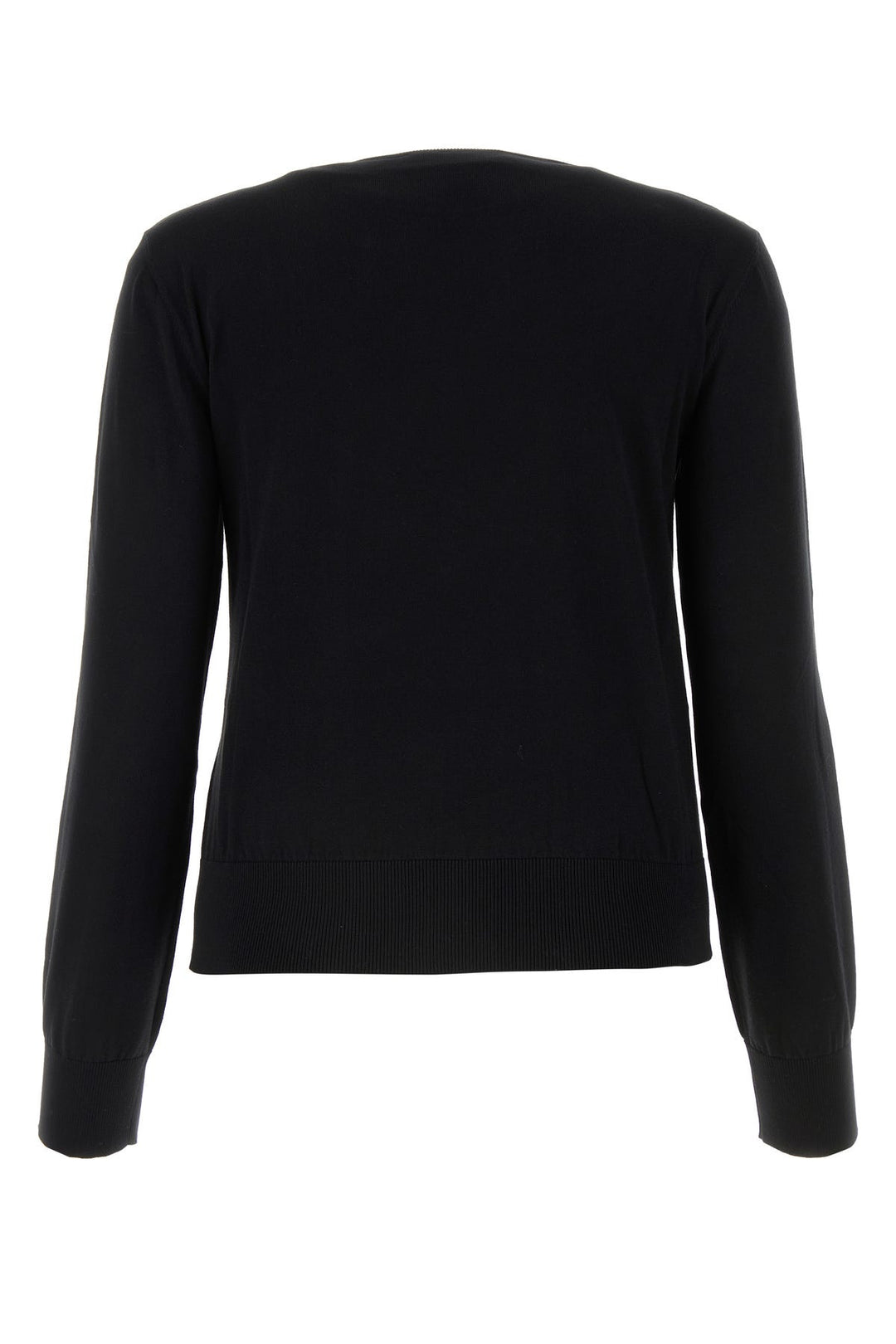 Black cotton sweater