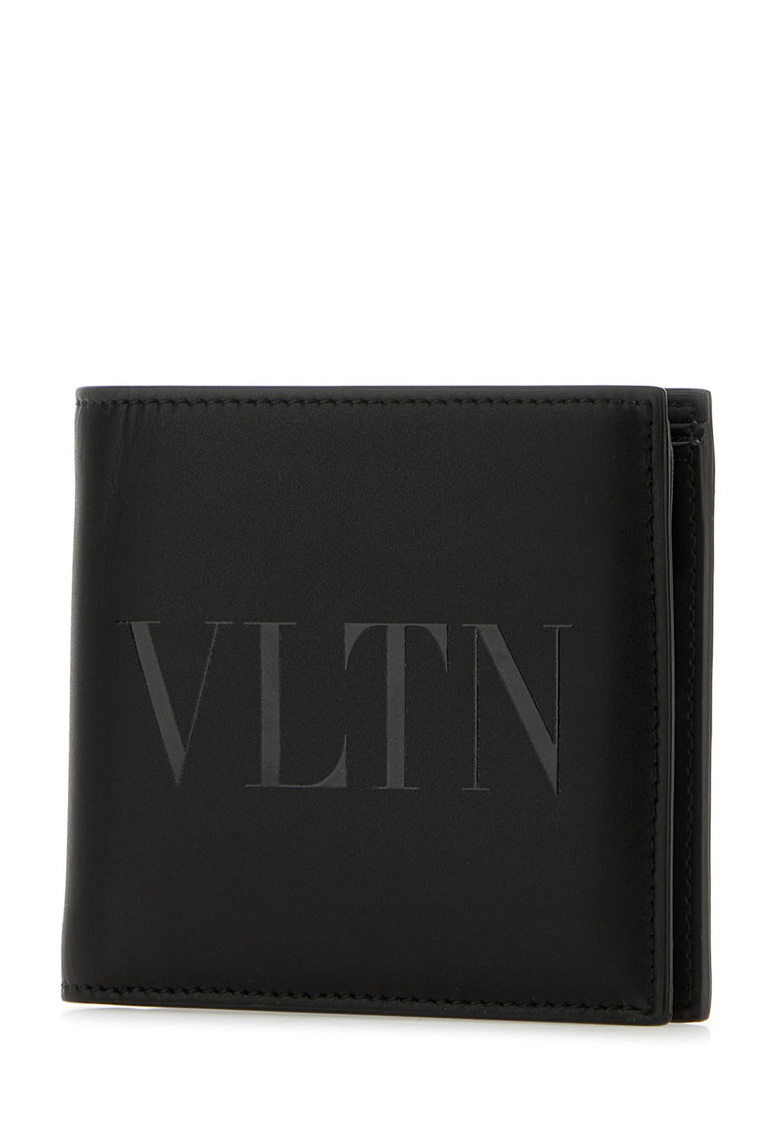 Black leather wallet