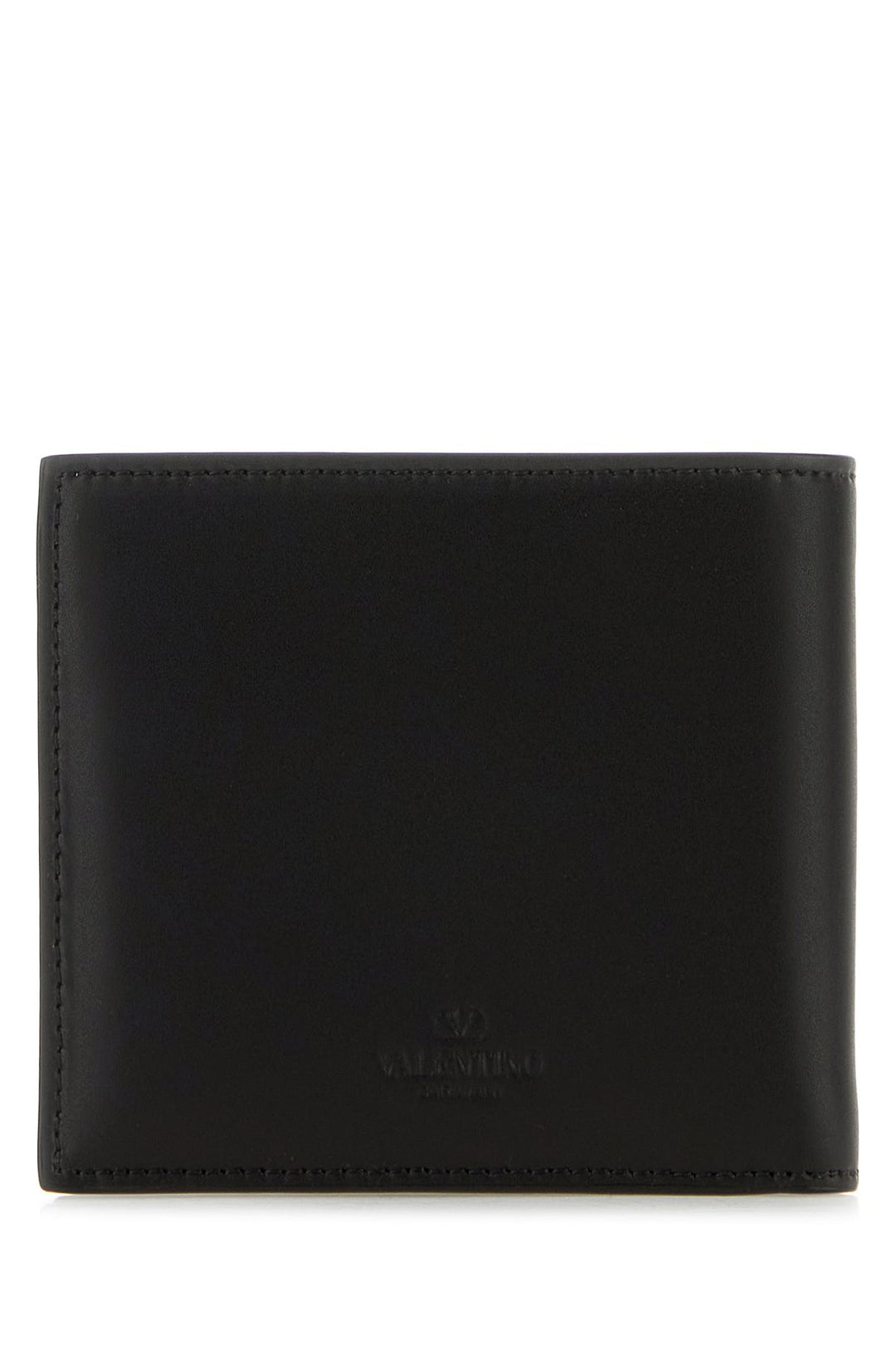 Black leather wallet