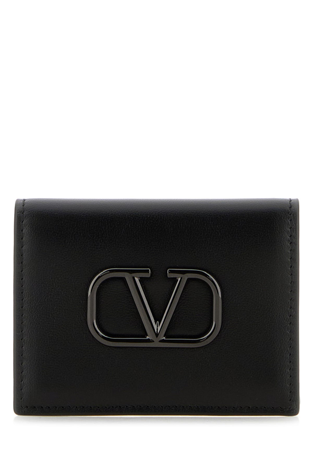 Black leather wallet