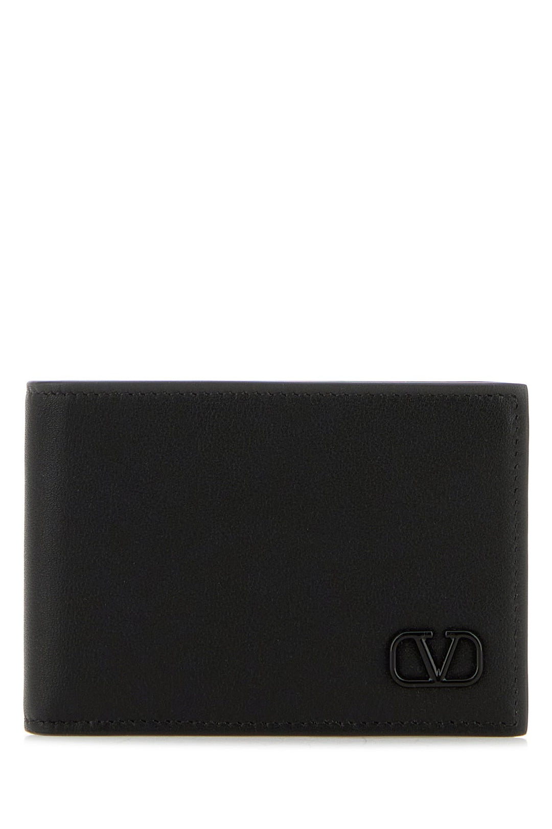 Black leather wallet