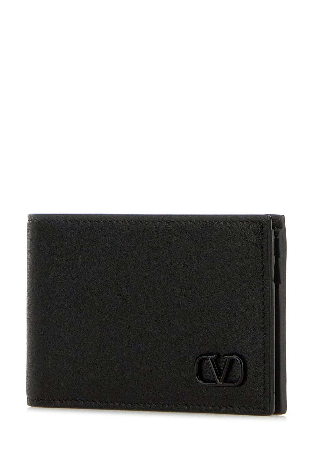 Black leather wallet