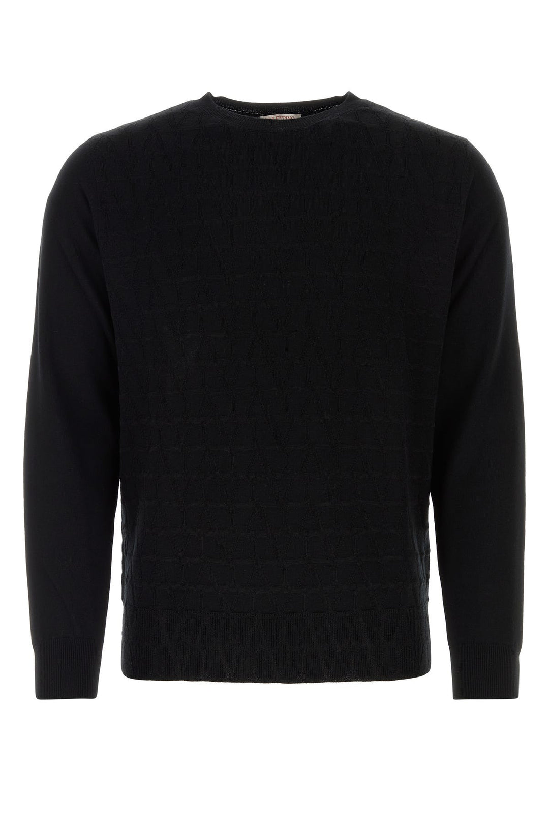 Black wool sweater