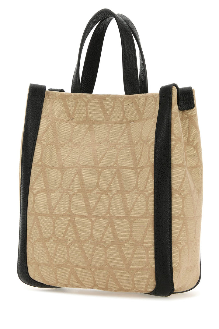 Beige Toile Iconographe shopping bag