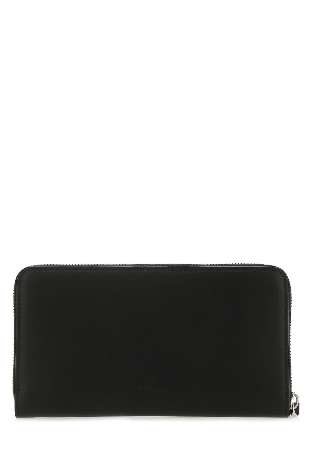 Black leather VLTN wallet