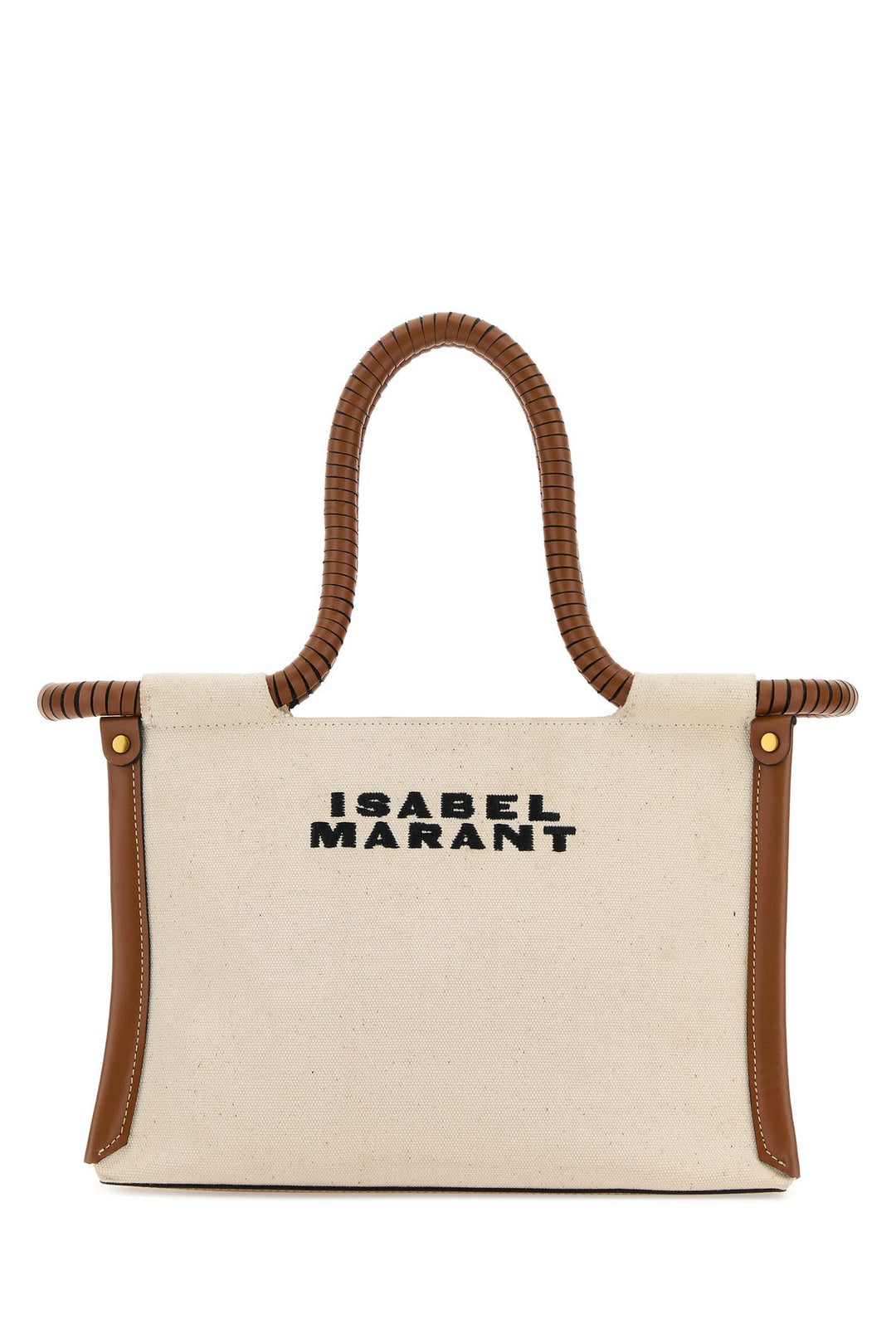 Sand canvas Toledo mini shopping bag