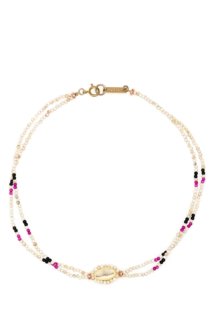 Multicolor beads necklace