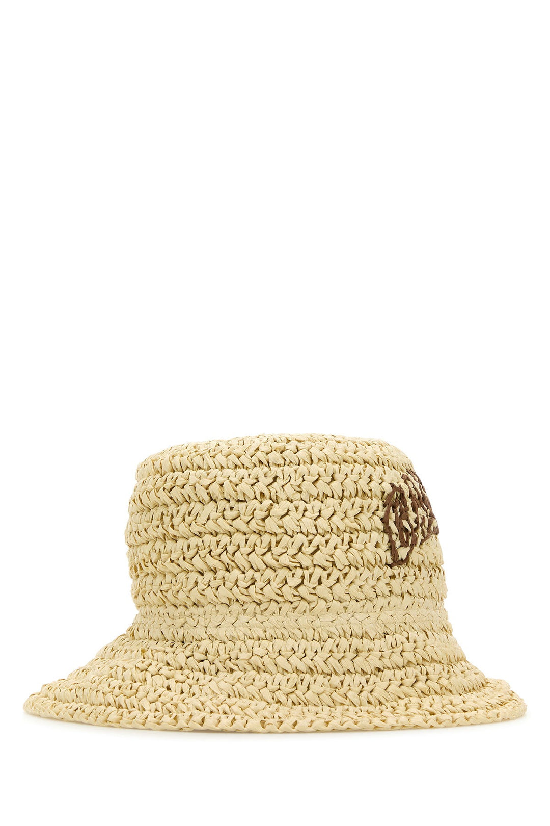 Cream crochet bucket hat