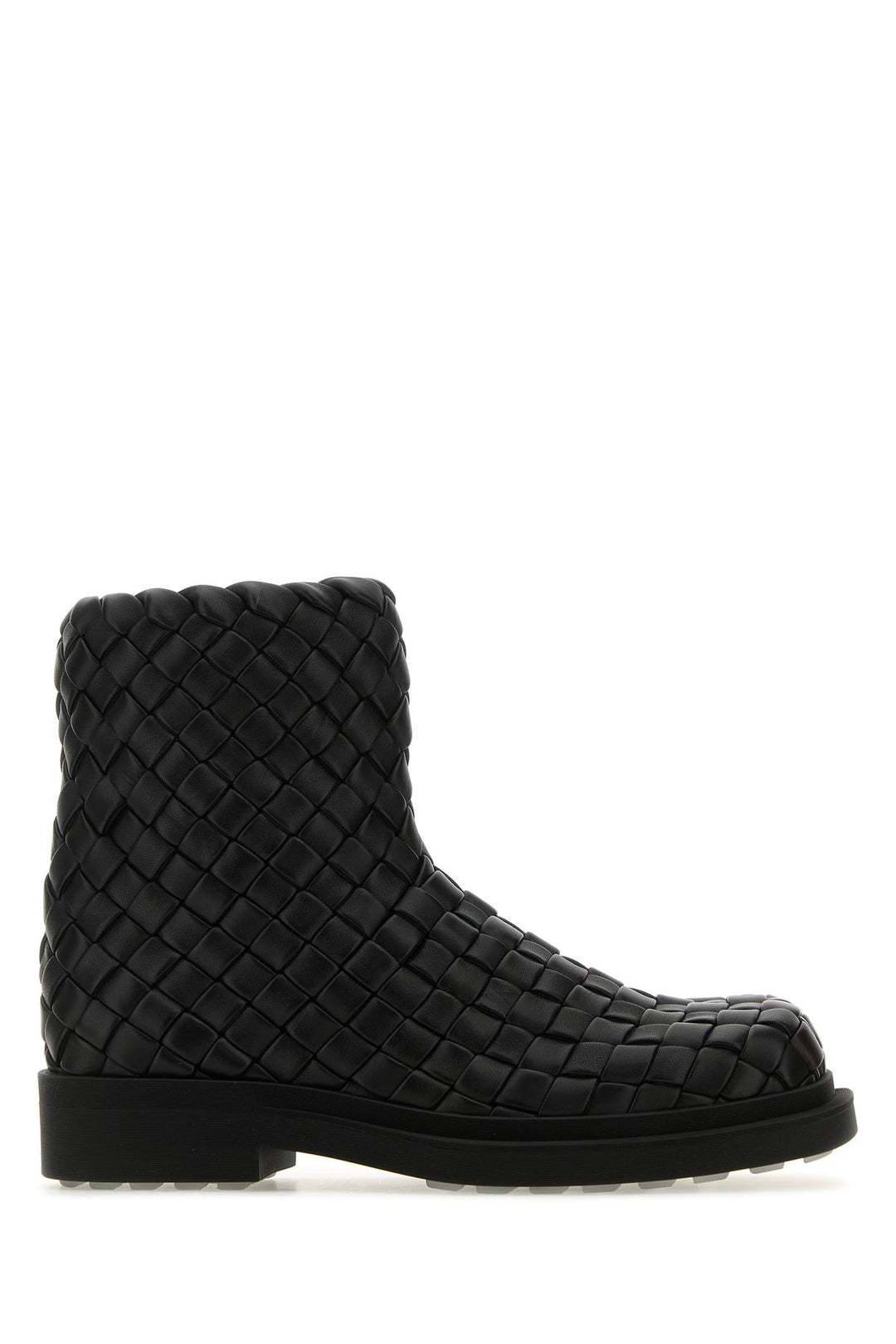 Black leather Ben ankle boots