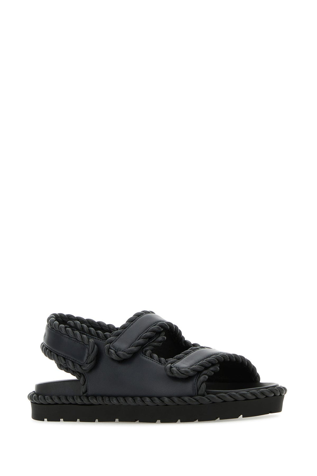 Slate nappa leather Jack sandals