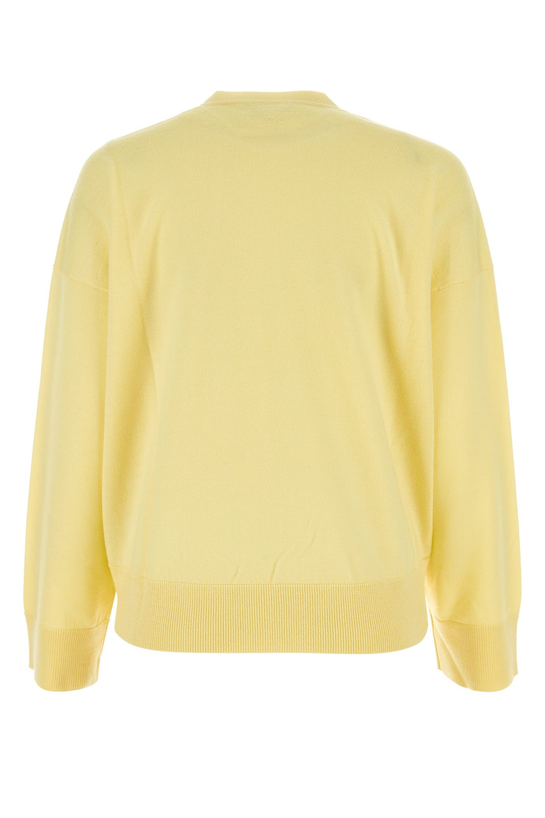 Yellow wool oversize sweater