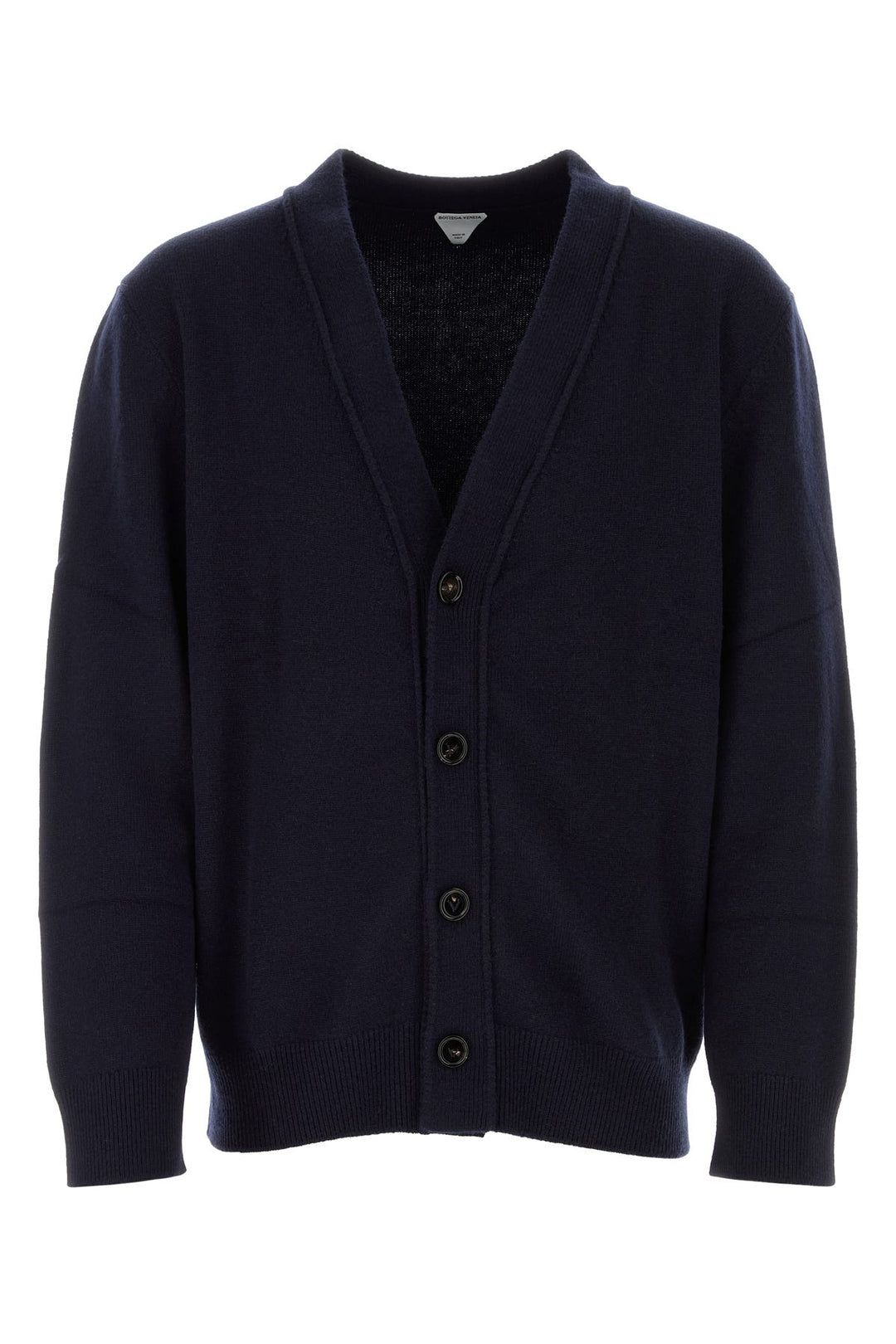 Navy blue cashmere cardigan