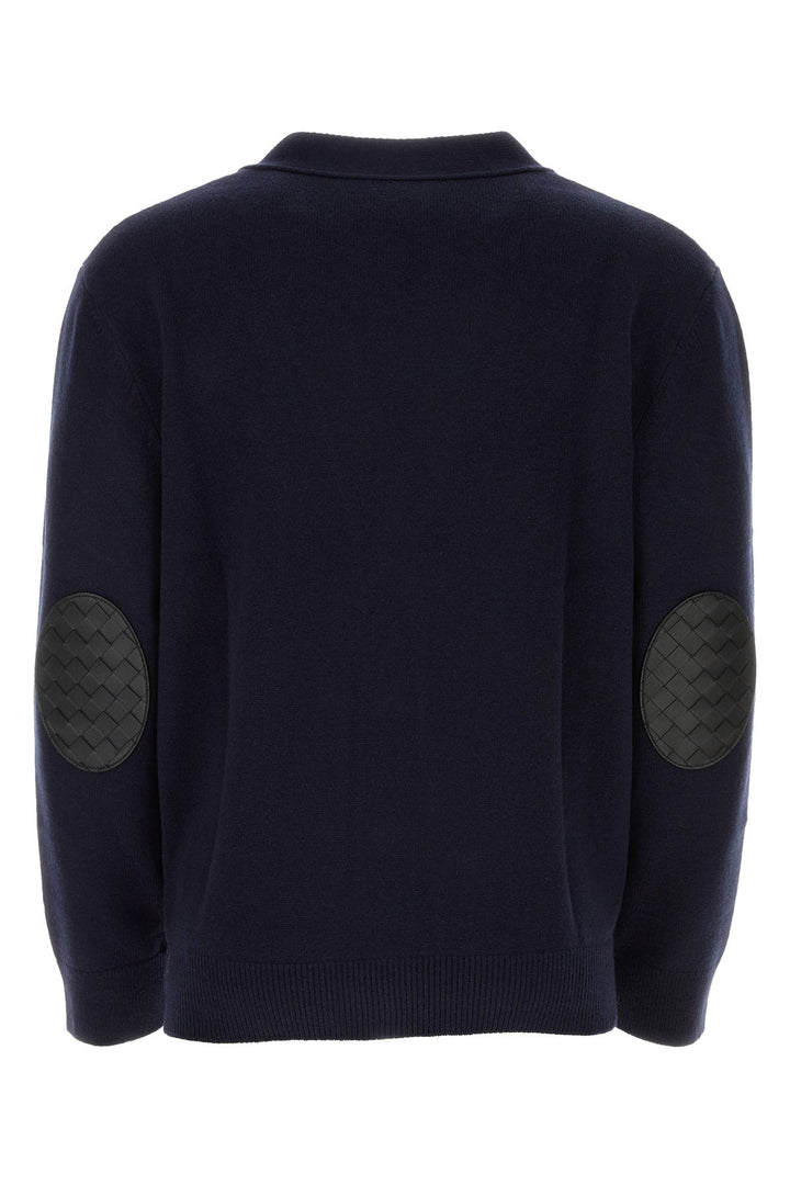 Navy blue cashmere cardigan