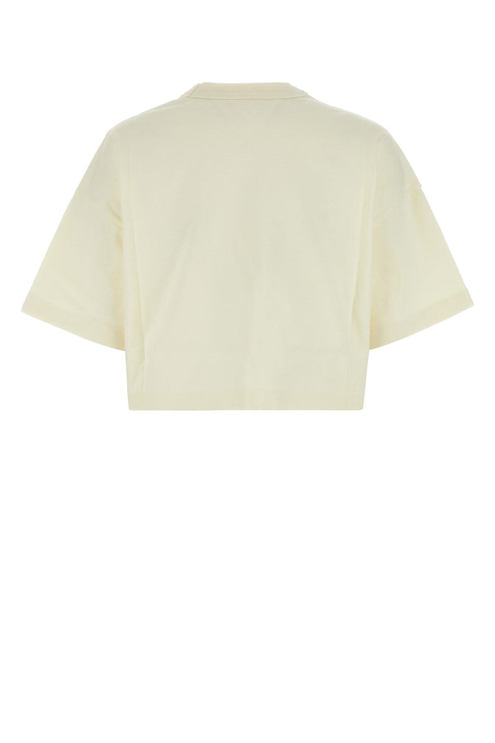 Ivory cotton t-shirt