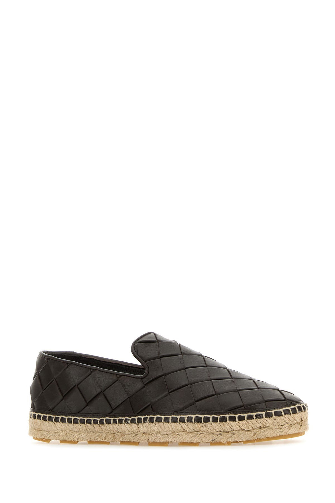 Chocolate leather Jack espadrillas