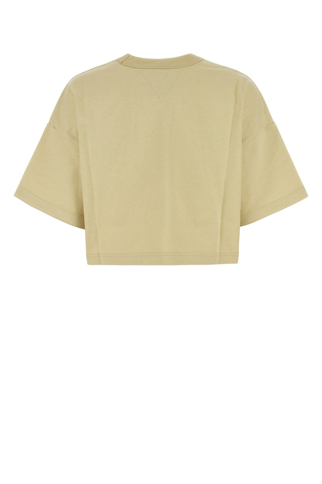 Cream cotton t-shirt